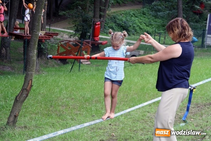 Zdjęcie w galerii na portalu naszwodzislaw.com: Rodzinny Park Rozrywki świętuje swoje urodziny. Zorganizowano Festiwal Atrakcji wiadomości z regionu