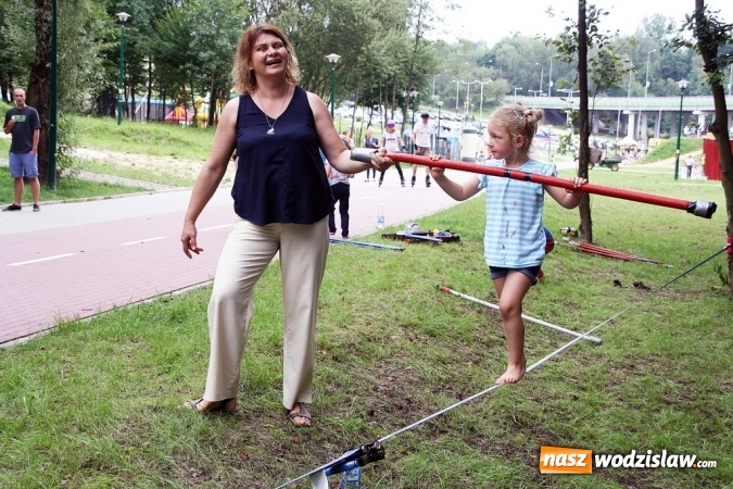 Zdjęcie w galerii na portalu naszwodzislaw.com: Rodzinny Park Rozrywki świętuje swoje urodziny. Zorganizowano Festiwal Atrakcji wiadomości z regionu