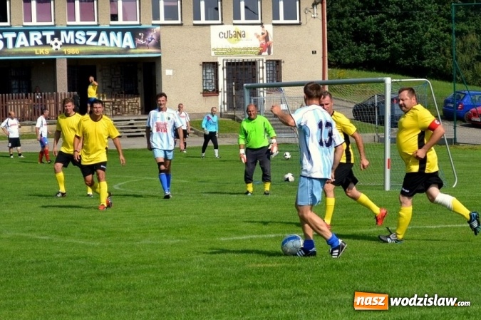 Zdjęcie w galerii na portalu naszwodzislaw.com: Turniej oldbojów o Puchar Wójta Gminy na boisku sportowym w Mszanie  wiadomości z regionu