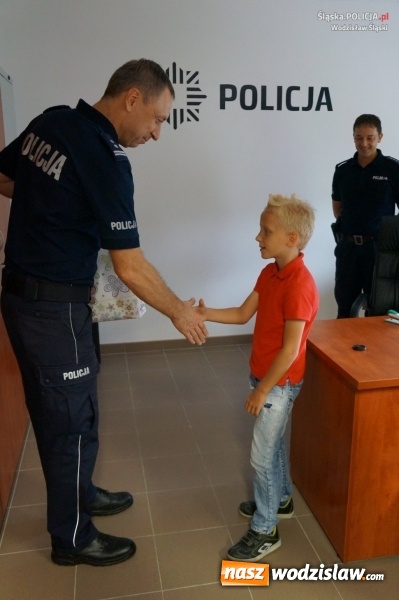 Zdjęcie w galerii na portalu naszwodzislaw.com: Mały wielki bohater. 9-letni chłopczyk pom&oacute;gł złapać złodzieja wiadomości z regionu