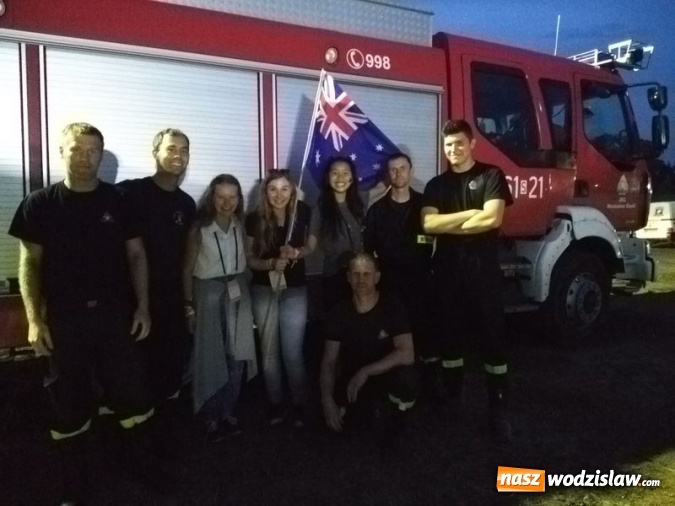 Zdjęcie w galerii na portalu naszwodzislaw.com: Strażacy z powiatu wodzisławskiego zabezpieczają Światowe Dni Młodzieży wiadomości z regionu