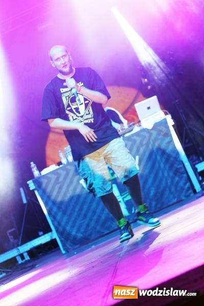 Zdjęcie w galerii na portalu naszwodzislaw.com: Festiwal Reggae 2016. Grubson porwał publiczność wiadomości z regionu