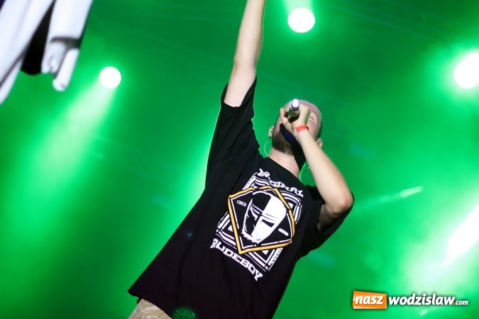 Zdjęcie w galerii na portalu naszwodzislaw.com: Festiwal Reggae 2016. Grubson porwał publiczność wiadomości z regionu