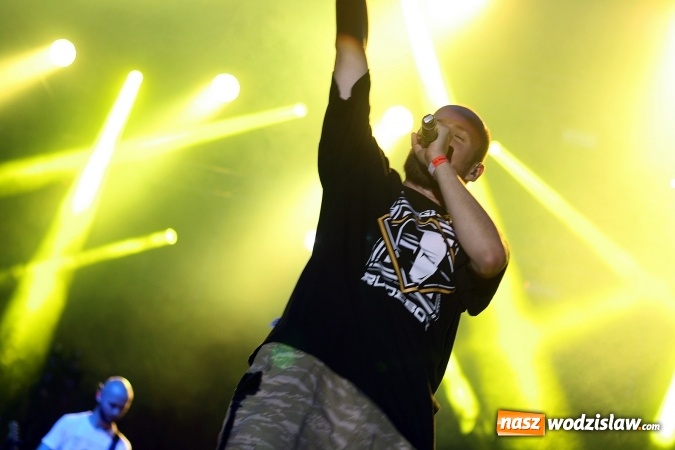 Zdjęcie w galerii na portalu naszwodzislaw.com: Festiwal Reggae 2016. Grubson porwał publiczność wiadomości z regionu