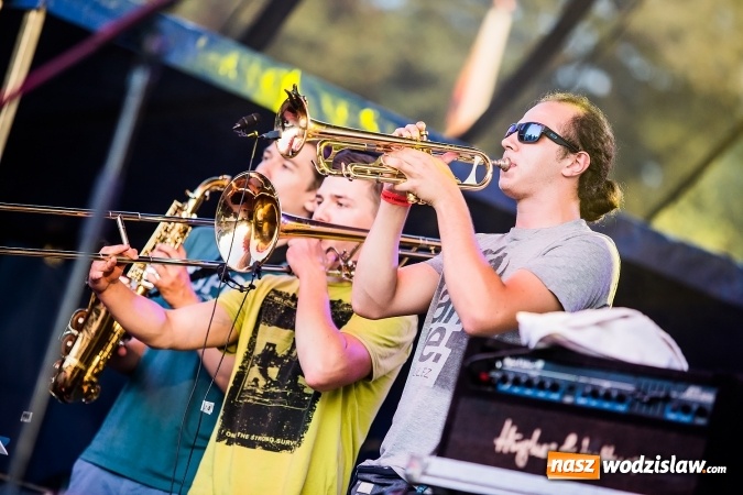 Zdjęcie w galerii na portalu naszwodzislaw.com: Festiwal Reggae 2016. Grubson porwał publiczność wiadomości z regionu