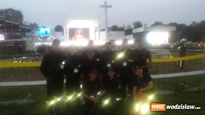 Zdjęcie w galerii na portalu naszwodzislaw.com: Strażacy z Lubomi zabezpieczali Światowe Dni Młodzieży  wiadomości z regionu