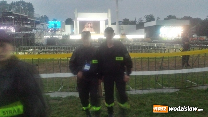 Zdjęcie w galerii na portalu naszwodzislaw.com: Strażacy z Lubomi zabezpieczali Światowe Dni Młodzieży  wiadomości z regionu