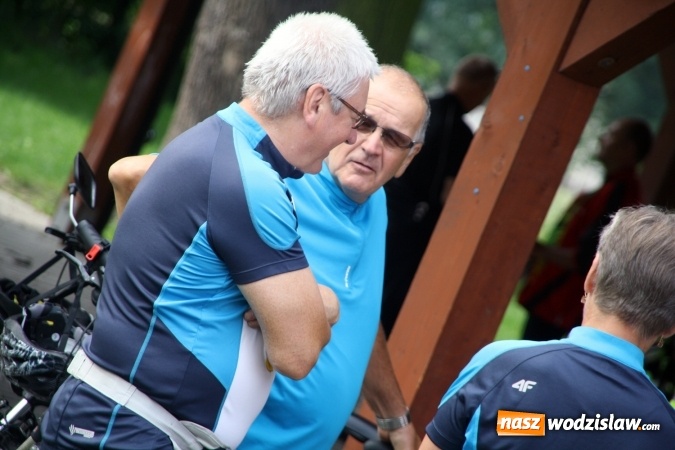 Zdjęcie w galerii na portalu naszwodzislaw.com: Ponad 130 cyklist&oacute;w wystartowało w rajdzie rowerowym urokliwymi zakątkami powiatu wodzisławskiego wiadomości z regionu