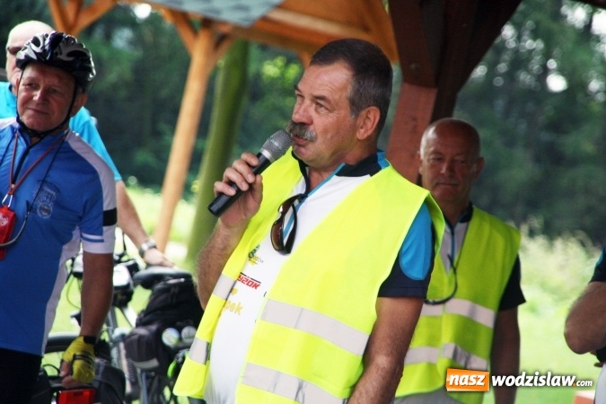 Zdjęcie w galerii na portalu naszwodzislaw.com: Ponad 130 cyklist&oacute;w wystartowało w rajdzie rowerowym urokliwymi zakątkami powiatu wodzisławskiego wiadomości z regionu