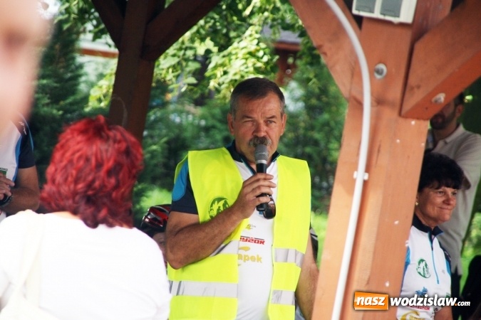 Zdjęcie w galerii na portalu naszwodzislaw.com: Ponad 130 cyklist&oacute;w wystartowało w rajdzie rowerowym urokliwymi zakątkami powiatu wodzisławskiego wiadomości z regionu