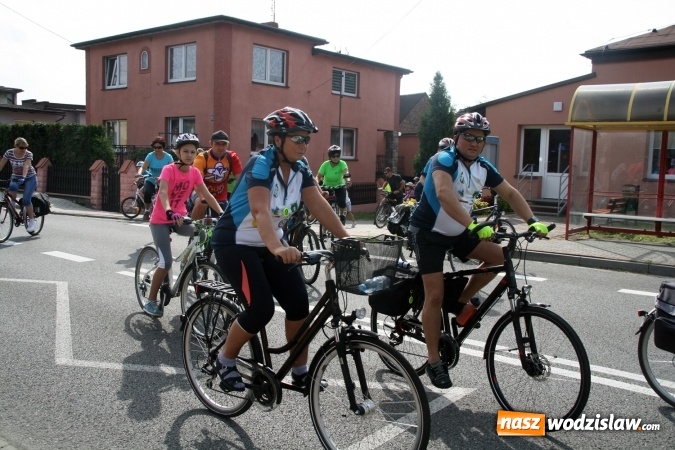 Zdjęcie w galerii na portalu naszwodzislaw.com: Ponad 130 cyklist&oacute;w wystartowało w rajdzie rowerowym urokliwymi zakątkami powiatu wodzisławskiego wiadomości z regionu