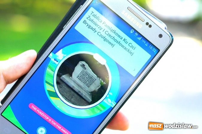 Zdjęcie w galerii na portalu naszwodzislaw.com: Pokemony opanowały cały świat, dotarły również do Wodzisławia Śląskiego  wiadomości z regionu