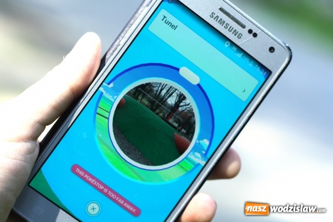 Zdjęcie w galerii na portalu naszwodzislaw.com: Pokemony opanowały cały świat, dotarły również do Wodzisławia Śląskiego  wiadomości z regionu