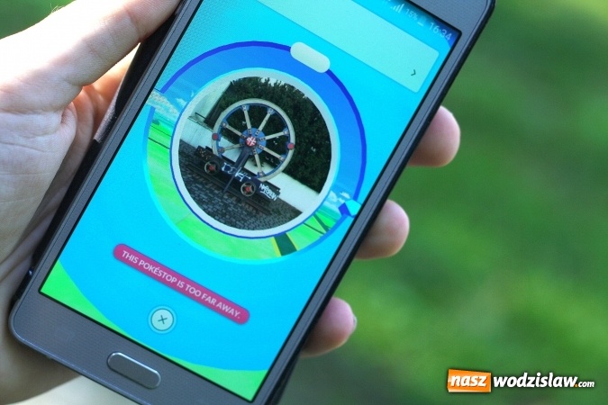 Zdjęcie w galerii na portalu naszwodzislaw.com: Pokemony opanowały cały świat, dotarły również do Wodzisławia Śląskiego  wiadomości z regionu