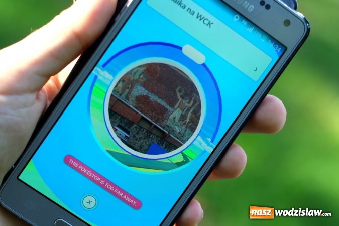 Zdjęcie w galerii na portalu naszwodzislaw.com: Pokemony opanowały cały świat, dotarły również do Wodzisławia Śląskiego  wiadomości z regionu