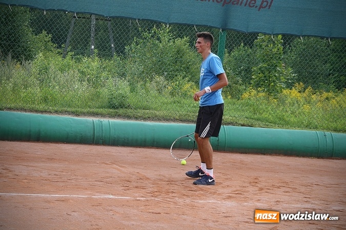 Zdjęcie w galerii na portalu naszwodzislaw.com: Turniej tenisa ziemnego na kortach La Mirage. Walczą o Puchar Starosty Wodzisławskiego  wiadomości z regionu