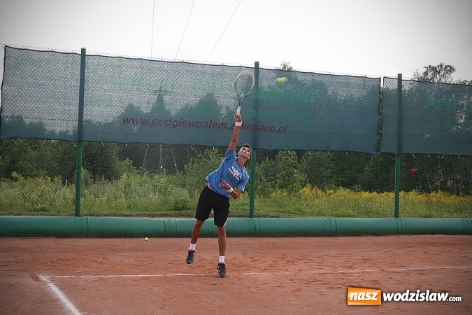 Zdjęcie w galerii na portalu naszwodzislaw.com: Turniej tenisa ziemnego na kortach La Mirage. Walczą o Puchar Starosty Wodzisławskiego  wiadomości z regionu