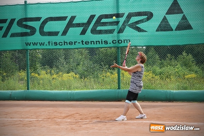 Zdjęcie w galerii na portalu naszwodzislaw.com: Turniej tenisa ziemnego na kortach La Mirage. Walczą o Puchar Starosty Wodzisławskiego  wiadomości z regionu