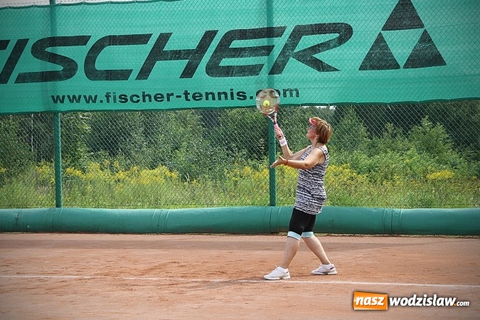 Zdjęcie w galerii na portalu naszwodzislaw.com: Turniej tenisa ziemnego na kortach La Mirage. Walczą o Puchar Starosty Wodzisławskiego  wiadomości z regionu