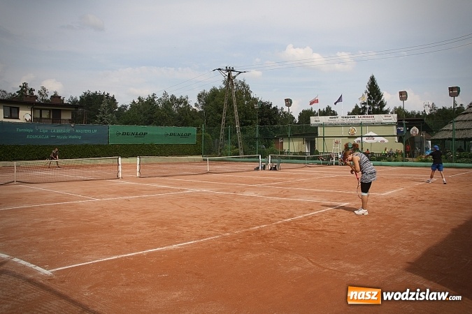 Zdjęcie w galerii na portalu naszwodzislaw.com: Turniej tenisa ziemnego na kortach La Mirage. Walczą o Puchar Starosty Wodzisławskiego  wiadomości z regionu