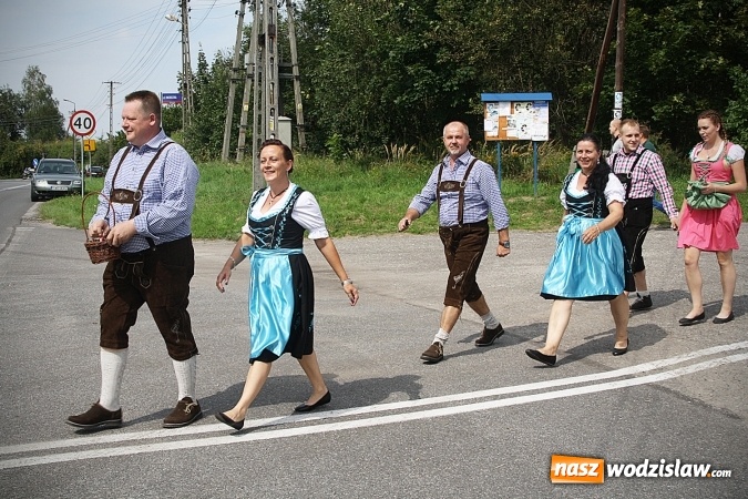 Zdjęcie w galerii na portalu naszwodzislaw.com: Maraton dożynkowy rozpoczęty. W Godowie dziękują za plony wiadomości z regionu