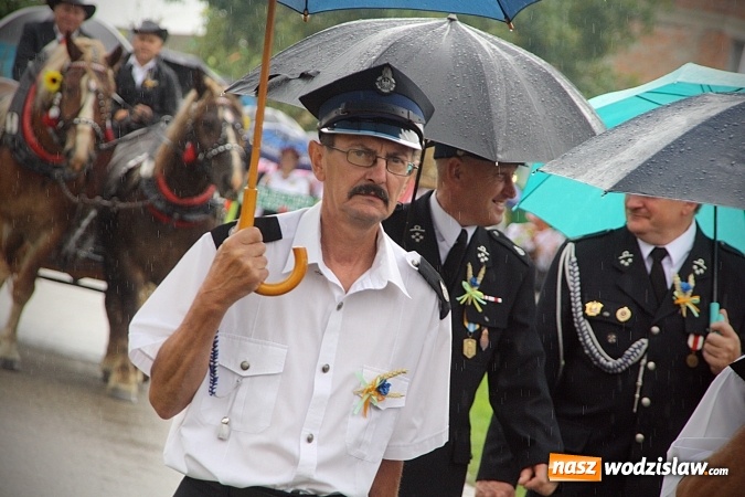 Zdjęcie w galerii na portalu naszwodzislaw.com: Dożynki 2016 – potężny korowód przejechał przez Bełsznicę  wiadomości z regionu