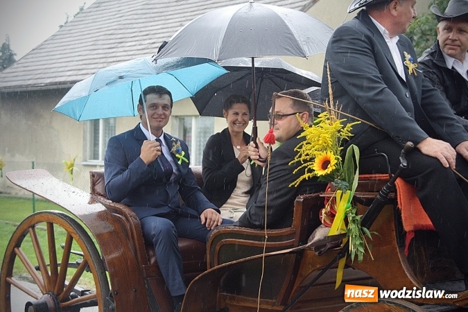 Zdjęcie w galerii na portalu naszwodzislaw.com: Dożynki 2016 – potężny korowód przejechał przez Bełsznicę  wiadomości z regionu