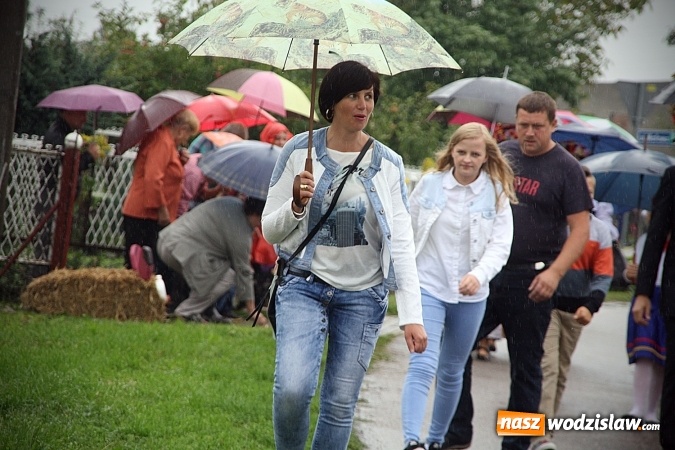 Zdjęcie w galerii na portalu naszwodzislaw.com: Dożynki 2016 – potężny korowód przejechał przez Bełsznicę  wiadomości z regionu