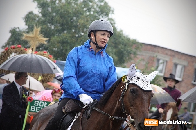 Zdjęcie w galerii na portalu naszwodzislaw.com: Dożynki 2016 – potężny korowód przejechał przez Bełsznicę  wiadomości z regionu