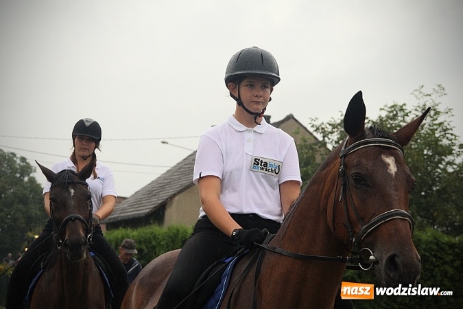 Zdjęcie w galerii na portalu naszwodzislaw.com: Dożynki 2016 – potężny korowód przejechał przez Bełsznicę  wiadomości z regionu