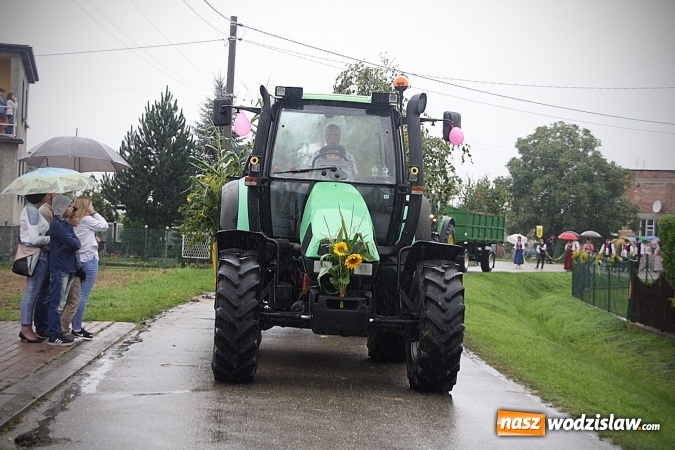Zdjęcie w galerii na portalu naszwodzislaw.com: Dożynki 2016 – potężny korowód przejechał przez Bełsznicę  wiadomości z regionu