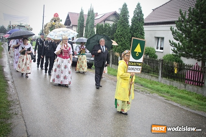 Zdjęcie w galerii na portalu naszwodzislaw.com: Dożynki 2016 – potężny korowód przejechał przez Bełsznicę  wiadomości z regionu