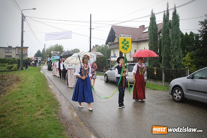 Zdjęcie w galerii na portalu naszwodzislaw.com: Dożynki 2016 – potężny korowód przejechał przez Bełsznicę  wiadomości z regionu