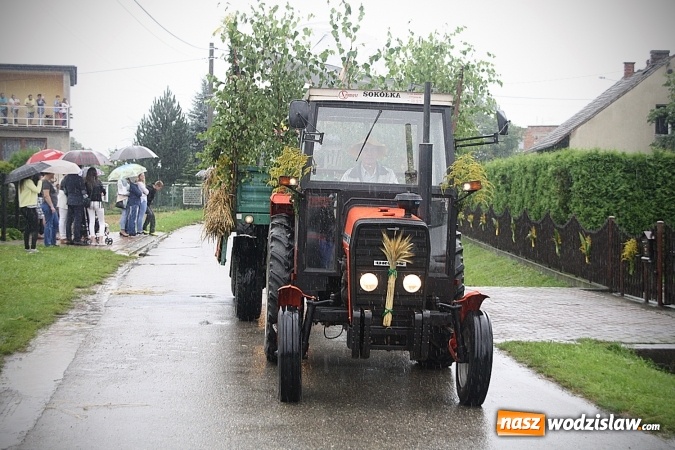 Zdjęcie w galerii na portalu naszwodzislaw.com: Dożynki 2016 – potężny korowód przejechał przez Bełsznicę  wiadomości z regionu