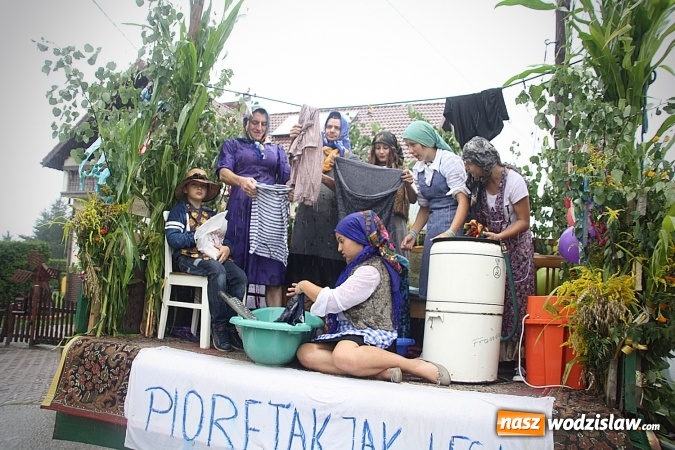 Zdjęcie w galerii na portalu naszwodzislaw.com: Dożynki 2016 – potężny korowód przejechał przez Bełsznicę  wiadomości z regionu