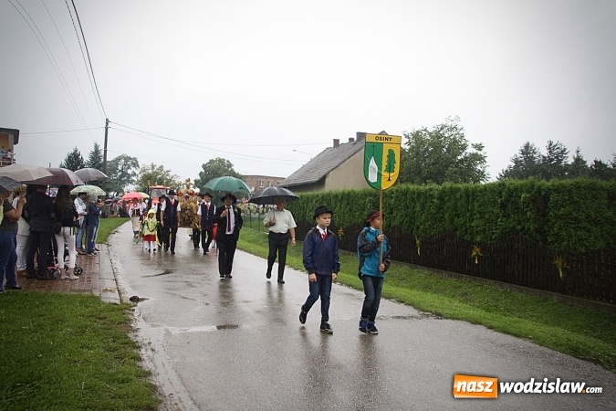 Zdjęcie w galerii na portalu naszwodzislaw.com: Dożynki 2016 – potężny korowód przejechał przez Bełsznicę  wiadomości z regionu