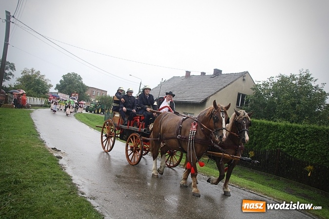 Zdjęcie w galerii na portalu naszwodzislaw.com: Dożynki 2016 – potężny korowód przejechał przez Bełsznicę  wiadomości z regionu
