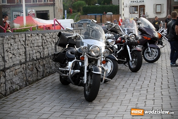 Zdjęcie w galerii na portalu naszwodzislaw.com: Do Pszowa zjechali się motocykliści wiadomości z regionu