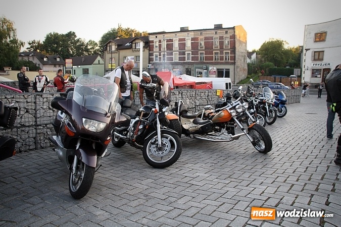 Zdjęcie w galerii na portalu naszwodzislaw.com: Do Pszowa zjechali się motocykliści wiadomości z regionu