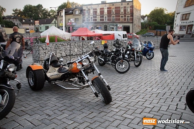 Zdjęcie w galerii na portalu naszwodzislaw.com: Do Pszowa zjechali się motocykliści wiadomości z regionu