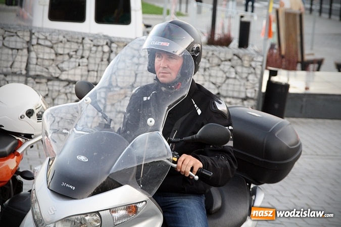 Zdjęcie w galerii na portalu naszwodzislaw.com: Do Pszowa zjechali się motocykliści wiadomości z regionu