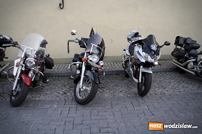 Zdjęcie w galerii na portalu naszwodzislaw.com: Do Pszowa zjechali się motocykliści wiadomości z regionu