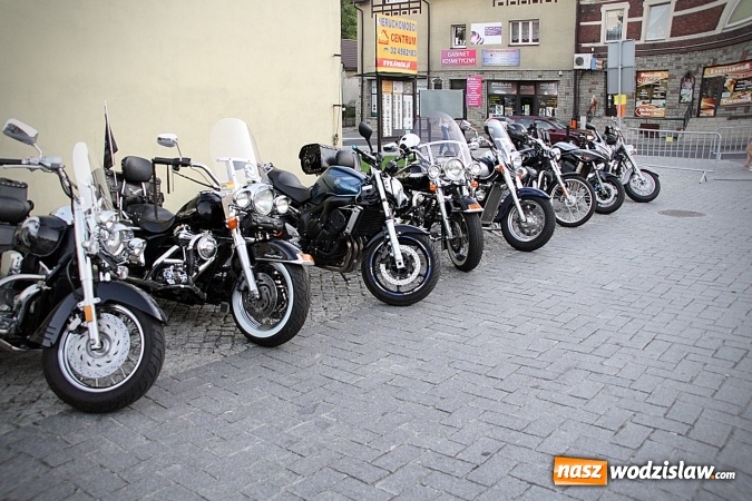 Zdjęcie w galerii na portalu naszwodzislaw.com: Do Pszowa zjechali się motocykliści wiadomości z regionu