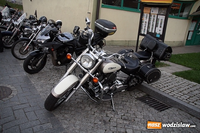 Zdjęcie w galerii na portalu naszwodzislaw.com: Do Pszowa zjechali się motocykliści wiadomości z regionu