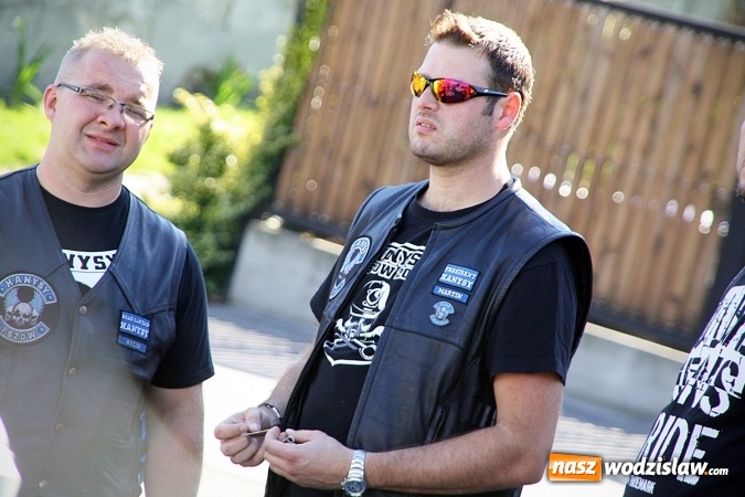 Zdjęcie w galerii na portalu naszwodzislaw.com: Parada motocykli przejechała ulicami Pszowa, Wodzisławia Śląskiego i Rydułt&oacute;w wiadomości z regionu