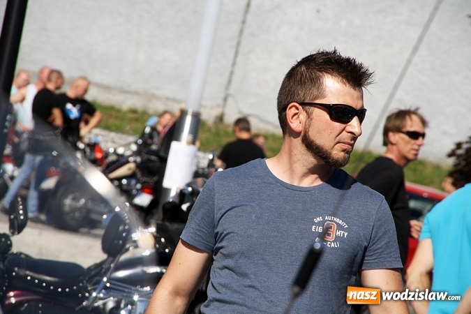 Zdjęcie w galerii na portalu naszwodzislaw.com: Parada motocykli przejechała ulicami Pszowa, Wodzisławia Śląskiego i Rydułt&oacute;w wiadomości z regionu