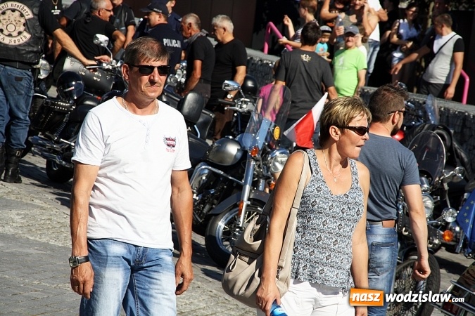 Zdjęcie w galerii na portalu naszwodzislaw.com: Parada motocykli przejechała ulicami Pszowa, Wodzisławia Śląskiego i Rydułt&oacute;w wiadomości z regionu