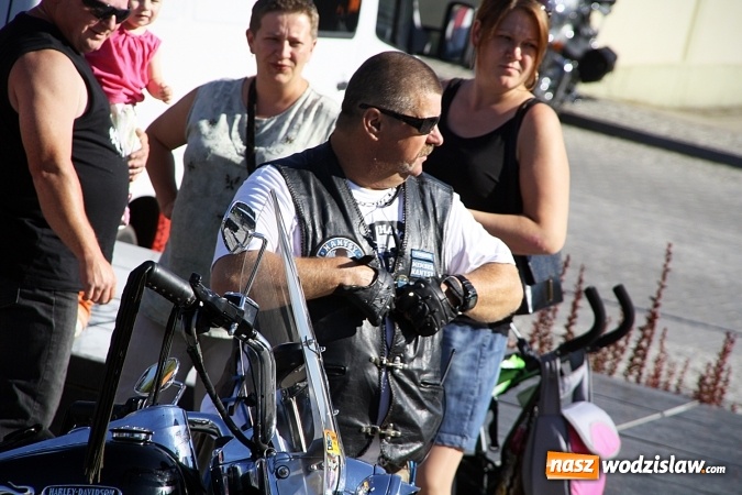 Zdjęcie w galerii na portalu naszwodzislaw.com: Parada motocykli przejechała ulicami Pszowa, Wodzisławia Śląskiego i Rydułt&oacute;w wiadomości z regionu