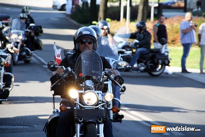 Zdjęcie w galerii na portalu naszwodzislaw.com: Parada motocykli przejechała ulicami Pszowa, Wodzisławia Śląskiego i Rydułt&oacute;w wiadomości z regionu