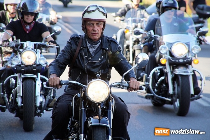 Zdjęcie w galerii na portalu naszwodzislaw.com: Parada motocykli przejechała ulicami Pszowa, Wodzisławia Śląskiego i Rydułt&oacute;w wiadomości z regionu